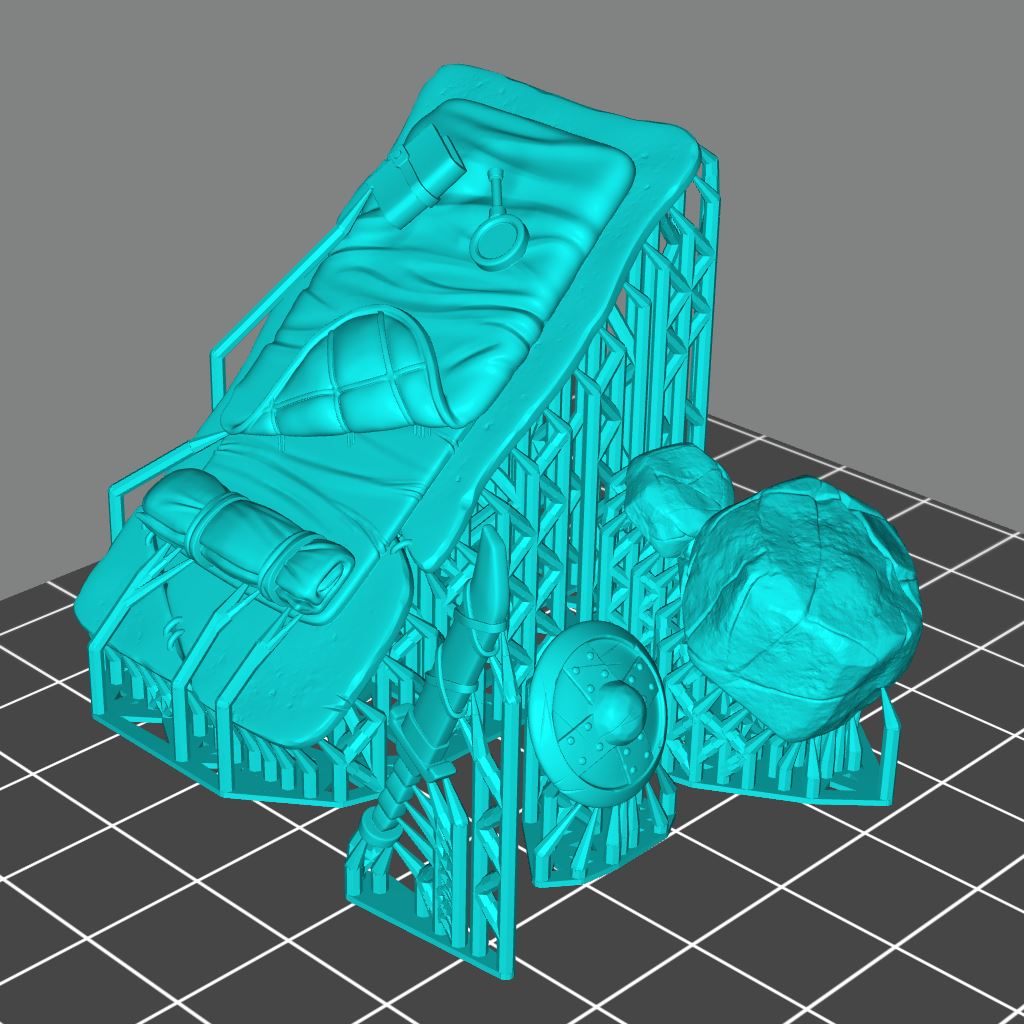 Explorer Bedroll Printable 3D Model STLMiniatures