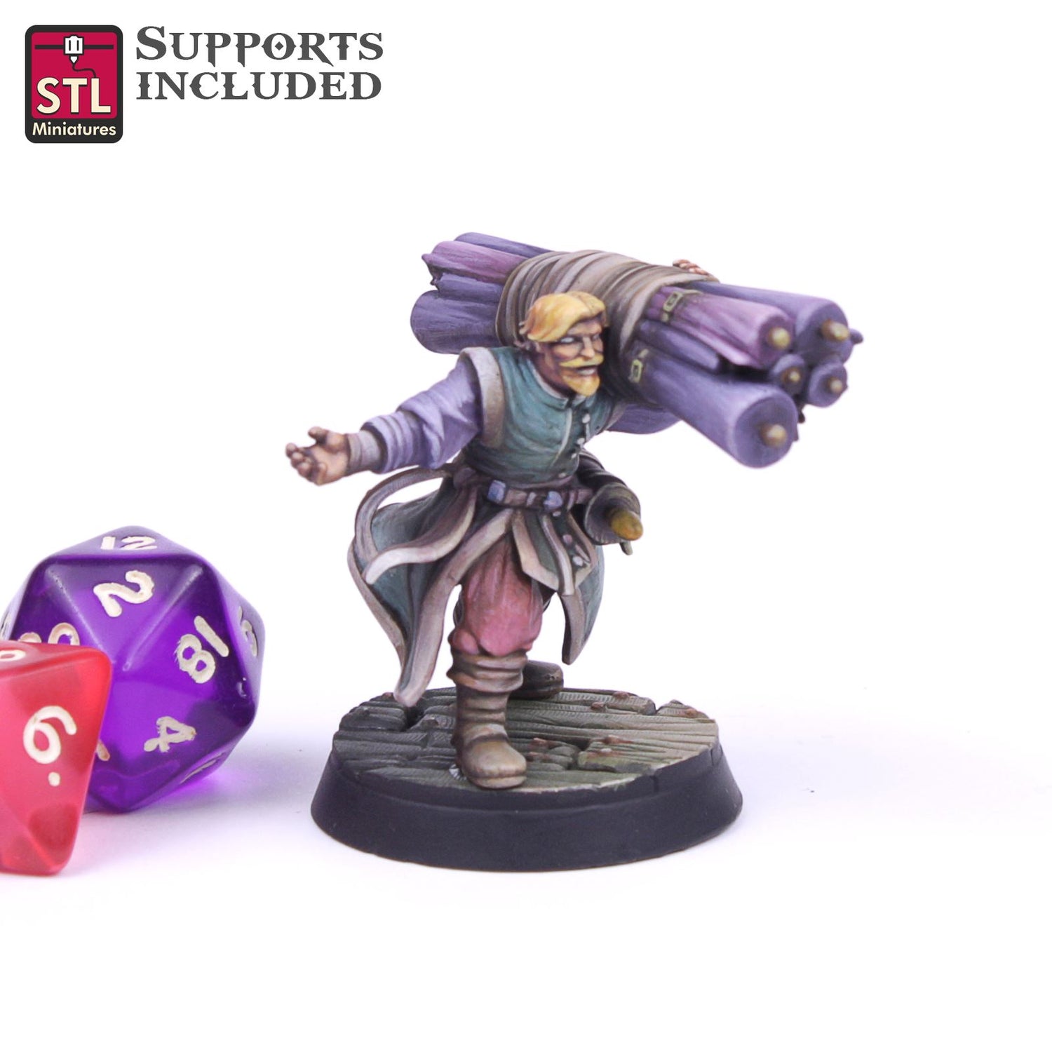 Fabric Seller Set Printable Scale Model STLMiniatures