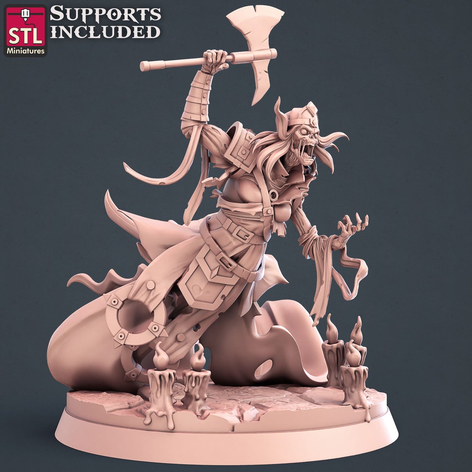 Wraith A Printable 3D Model STLMiniatures