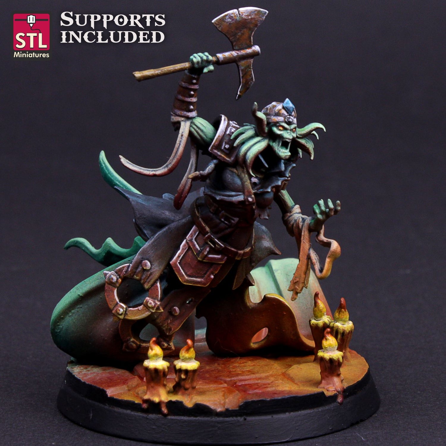 Wraith A Printable 3D Model STLMiniatures