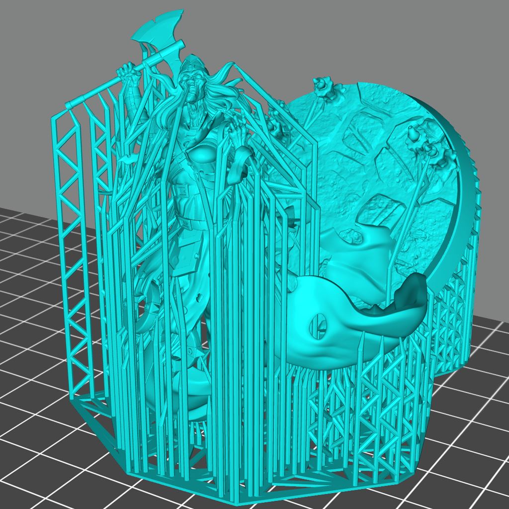 Wraith A Printable 3D Model STLMiniatures