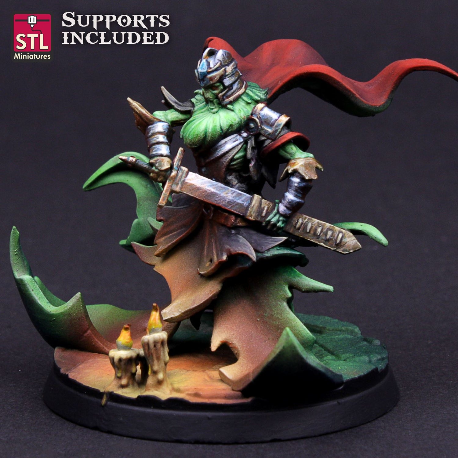 Wraith B Printable 3D Model STLMiniatures