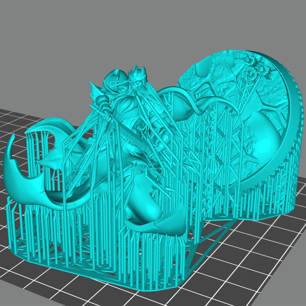 Wraith B Printable 3D Model STLMiniatures