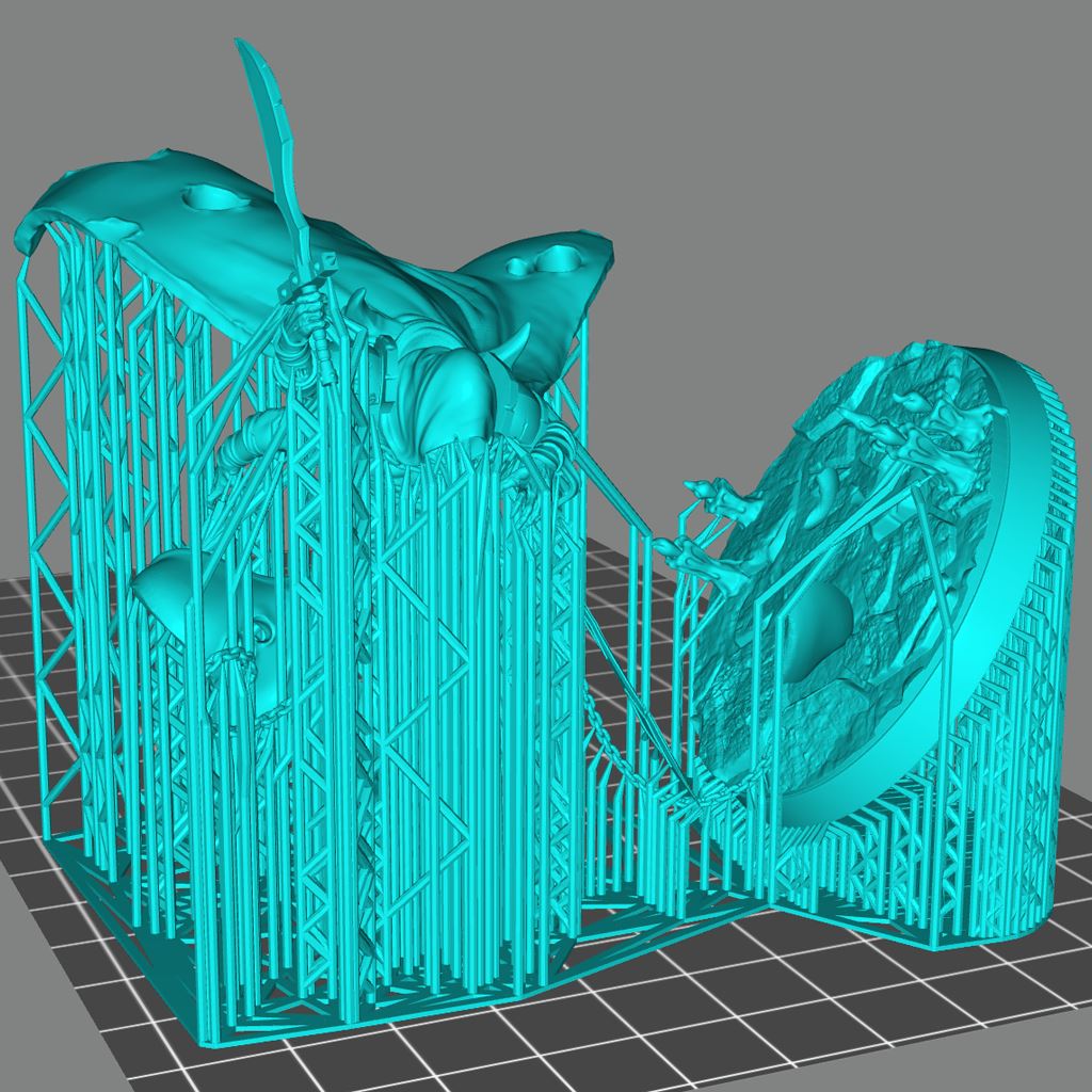 Wraith Boss Printable 3D Model STLMiniatures