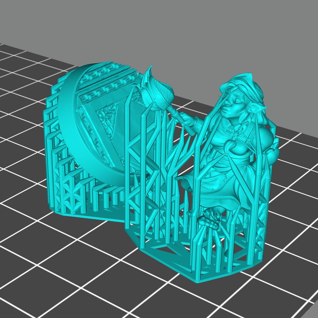 Guild Master Butler Female Printable 3D Model STLMiniatures