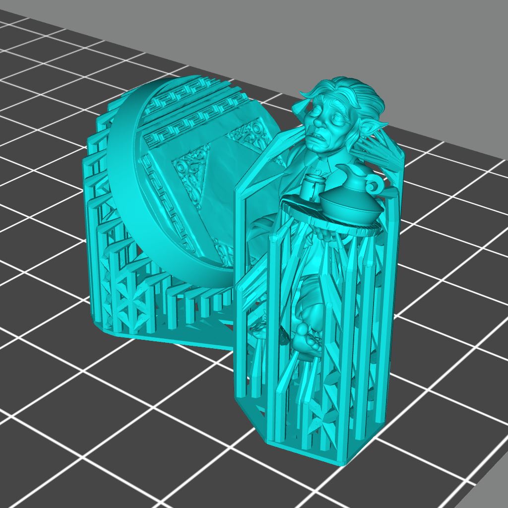 Guild Master Butler Male Printable 3D Model STLMiniatures