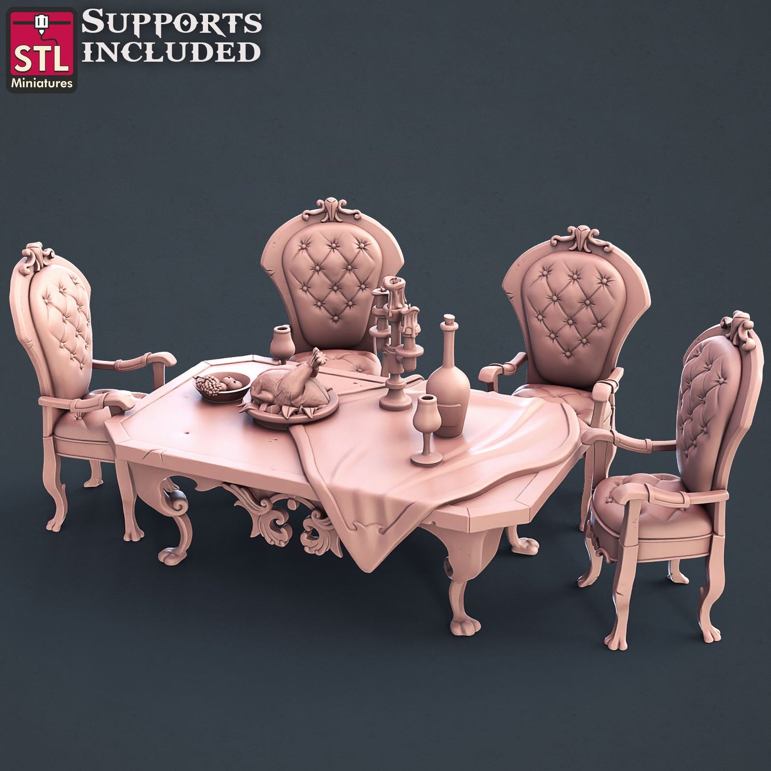 Guild Master Set Printable 3D Model STLMiniatures
