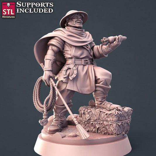 Horse Trainer Printable 3D Model STLMiniatures