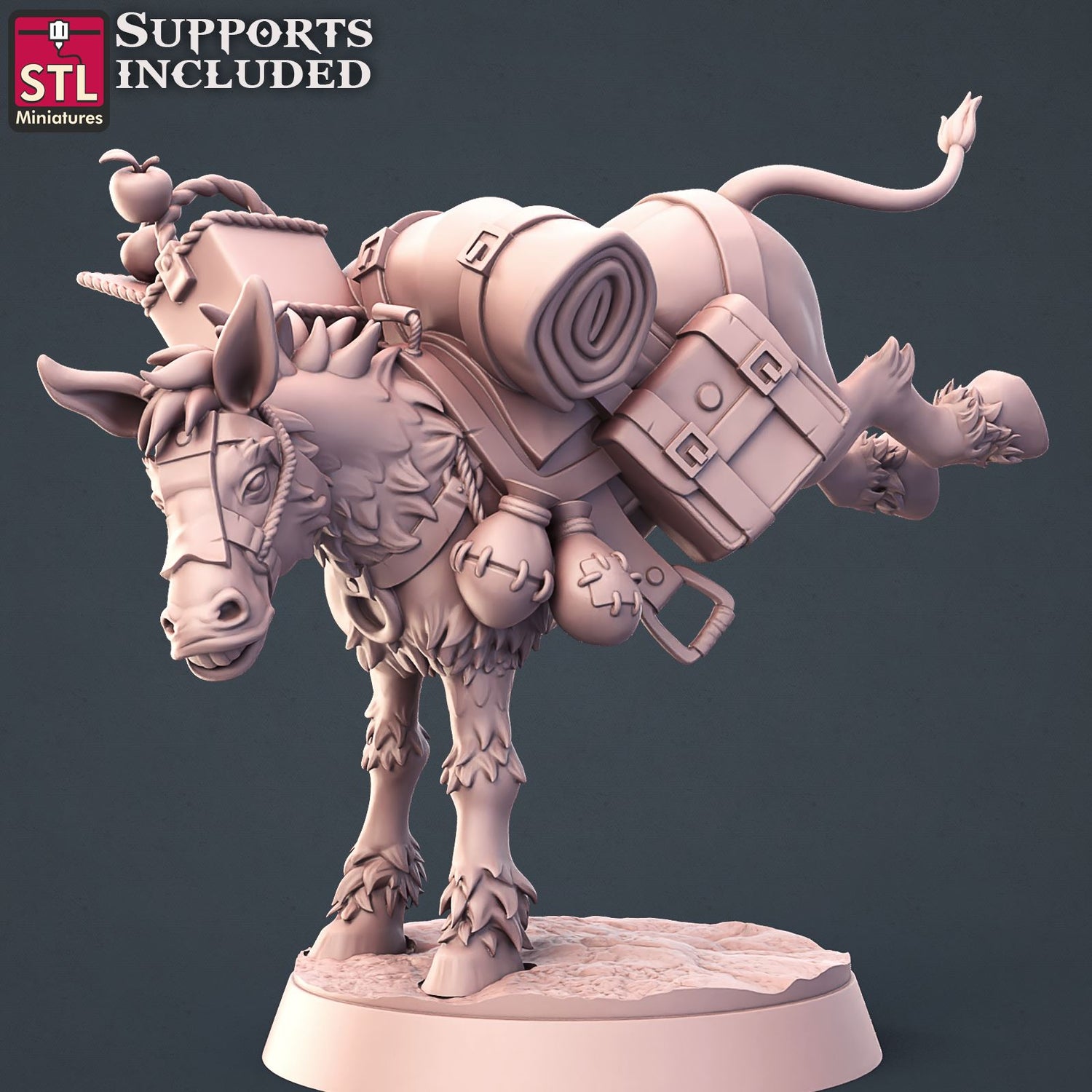 Horse Trainer Set Printable 3D Model STLMiniatures