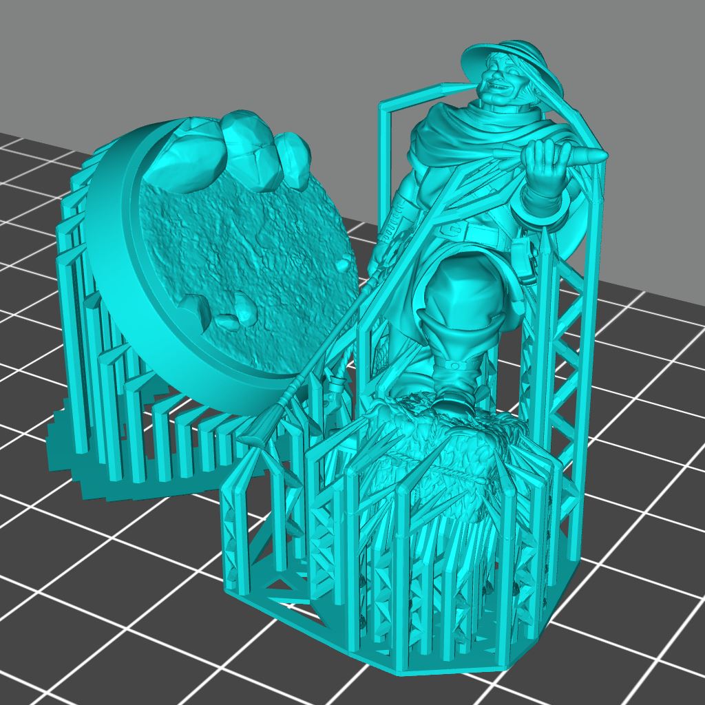 Horse Trainer Printable 3D Model STLMiniatures