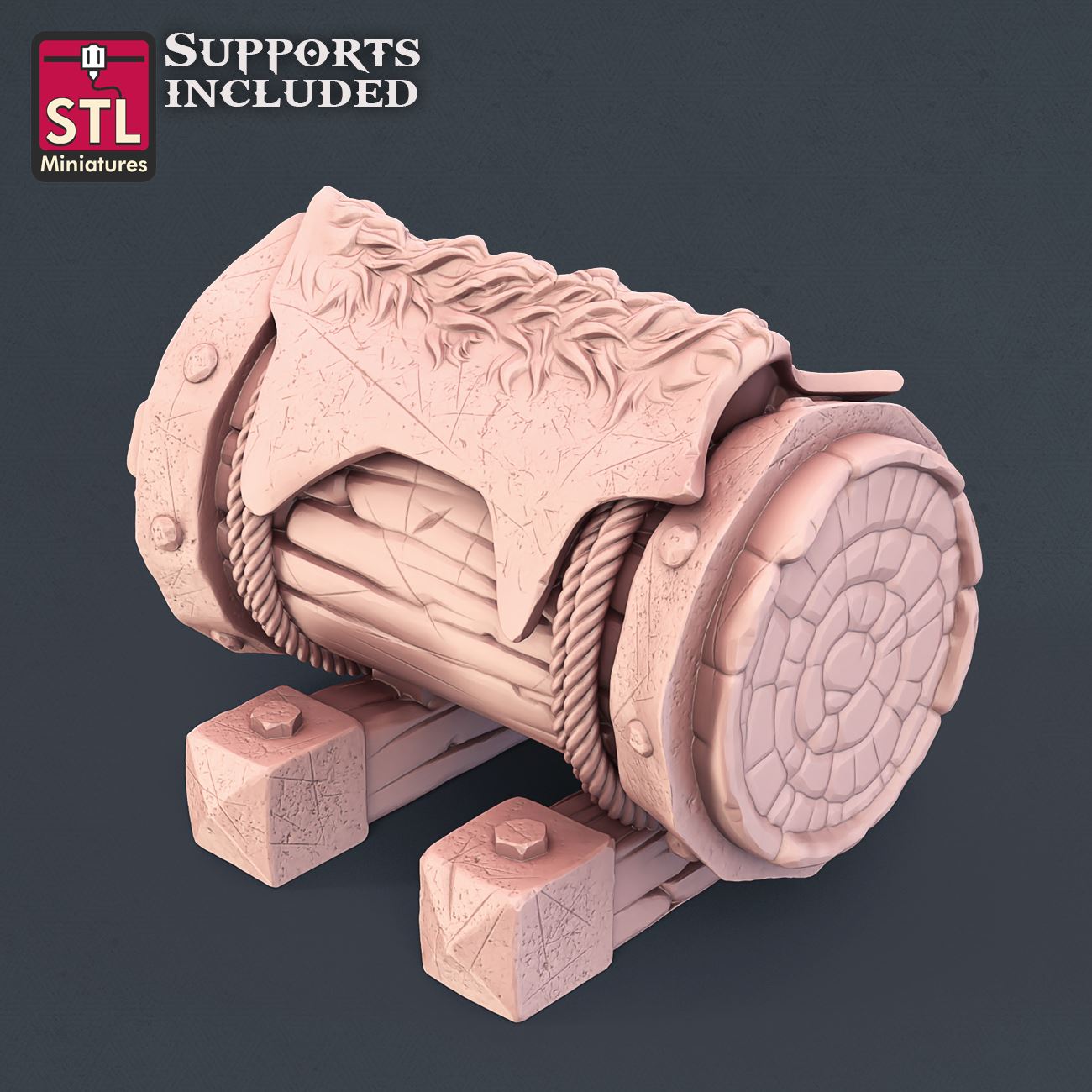Leather Worker Dryer Small 3D Model - NOV2020 STLMiniatures