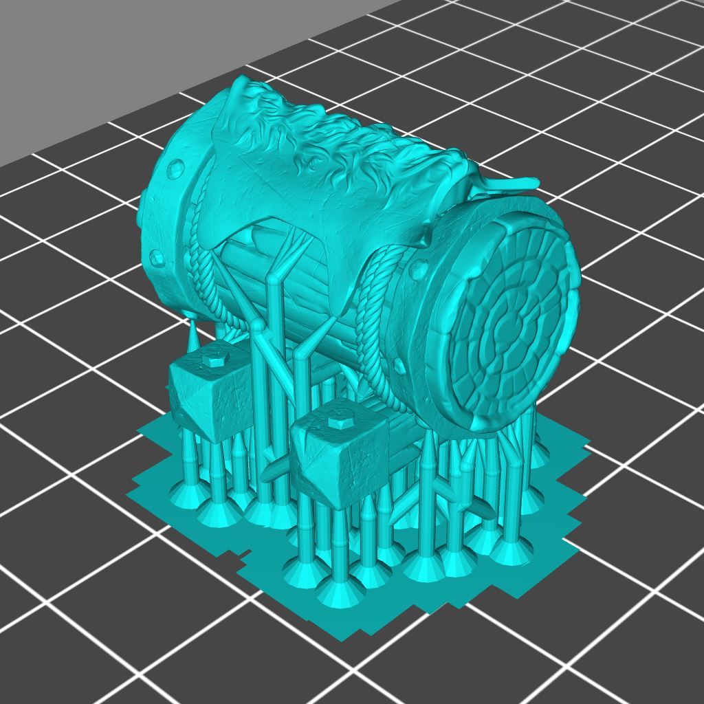 Leather Worker Dryer Small 3D Model - NOV2020 STLMiniatures