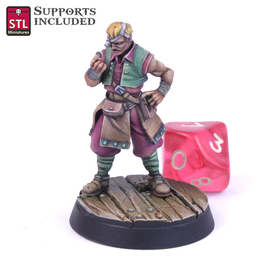 Lender Assistant Printable 3D Model STLMiniatures