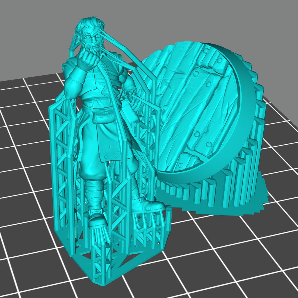 Lenders Set Printable 3D Model STLMiniatures