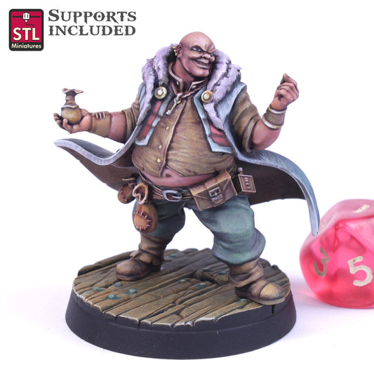 Lender Printable 3D Model STLMiniatures