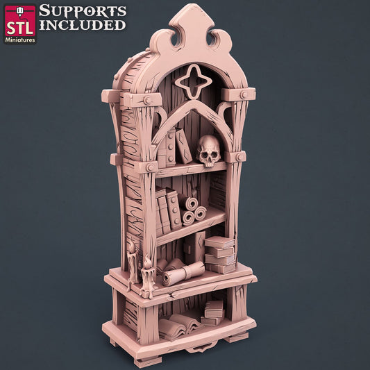 Librarian Library Printable 3D Model STLMiniatures