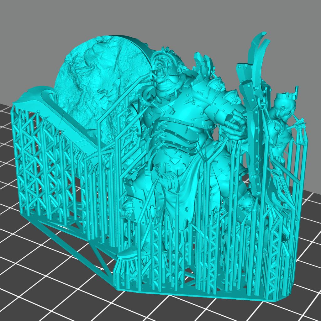 Orc Berseker Scale Models STLMiniatures