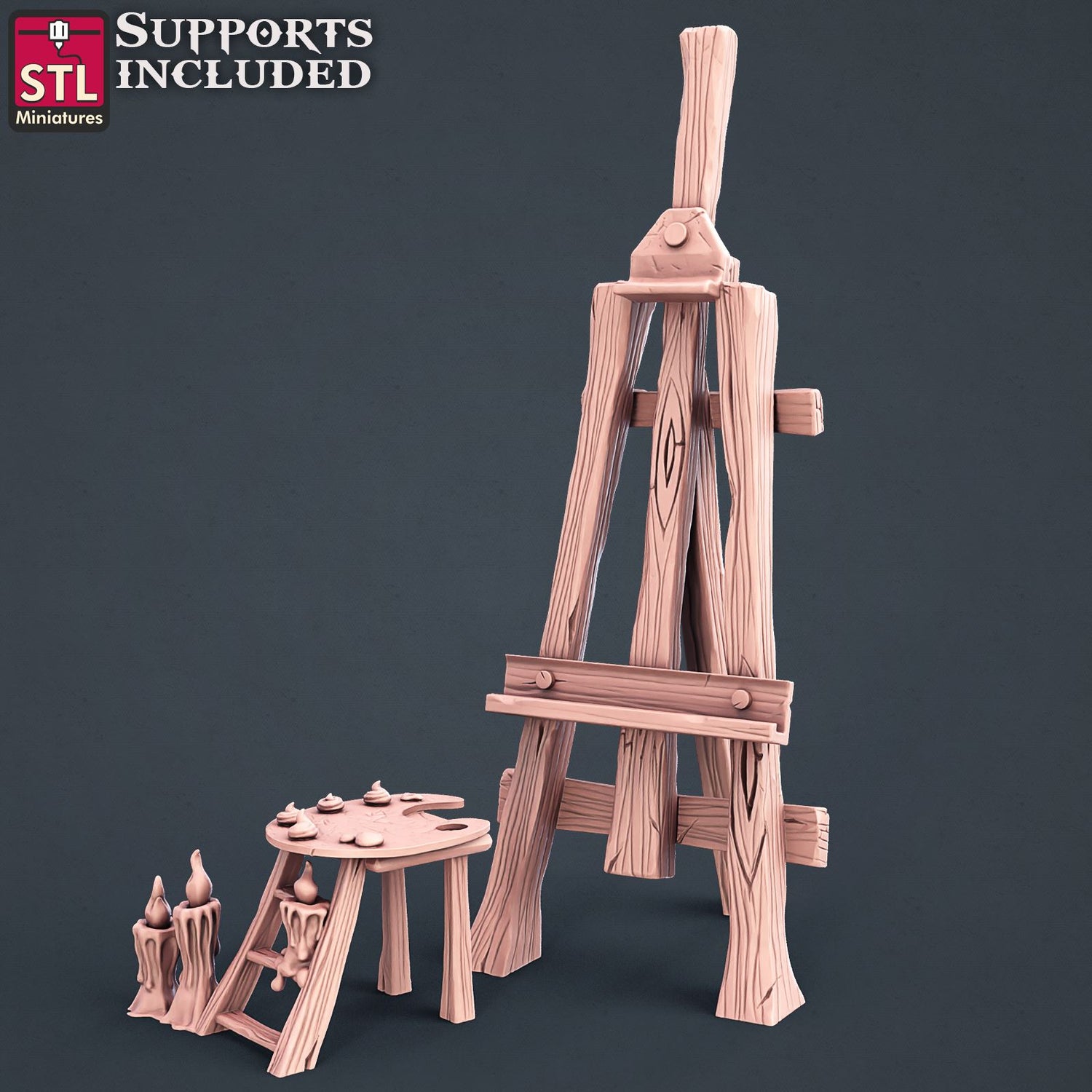Painters Set Scale Models STLMiniatures