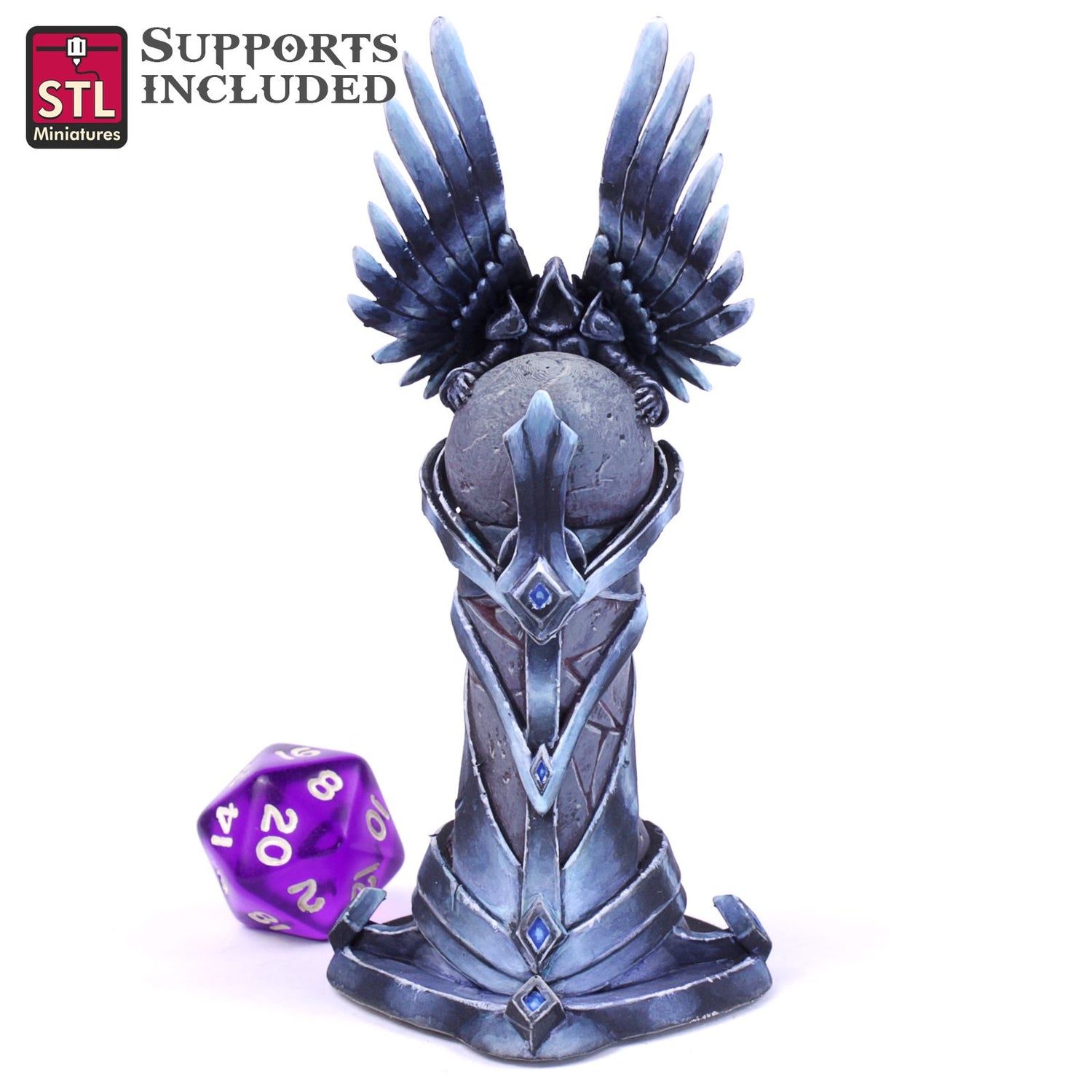 Paladin Statue Scale Models STLMiniatures