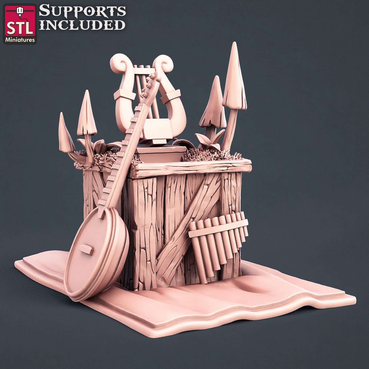 Satyrs Set Printable 3D Model STLMiniatures