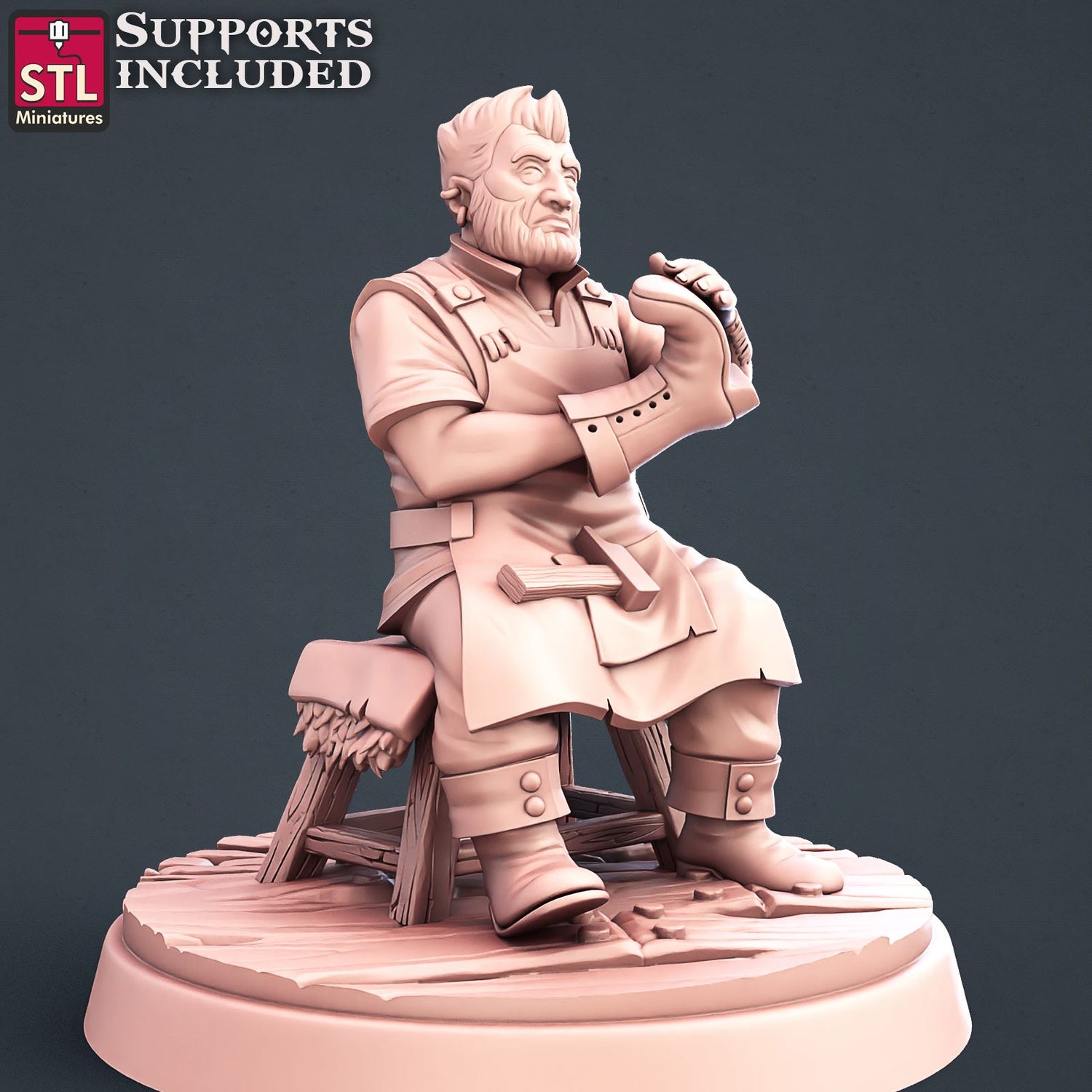 Shoemaker Set Scale Models STLMiniatures