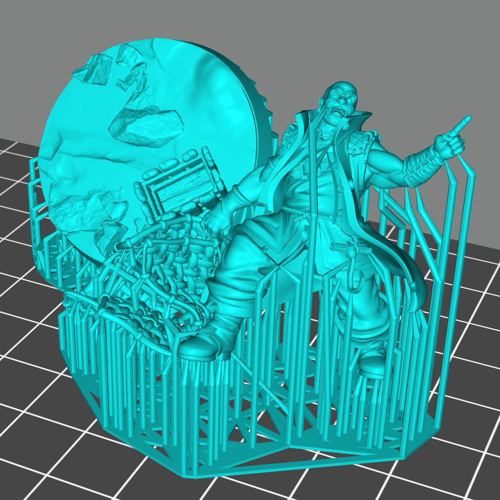 Stevedore Printable 3D Model STLMiniatures