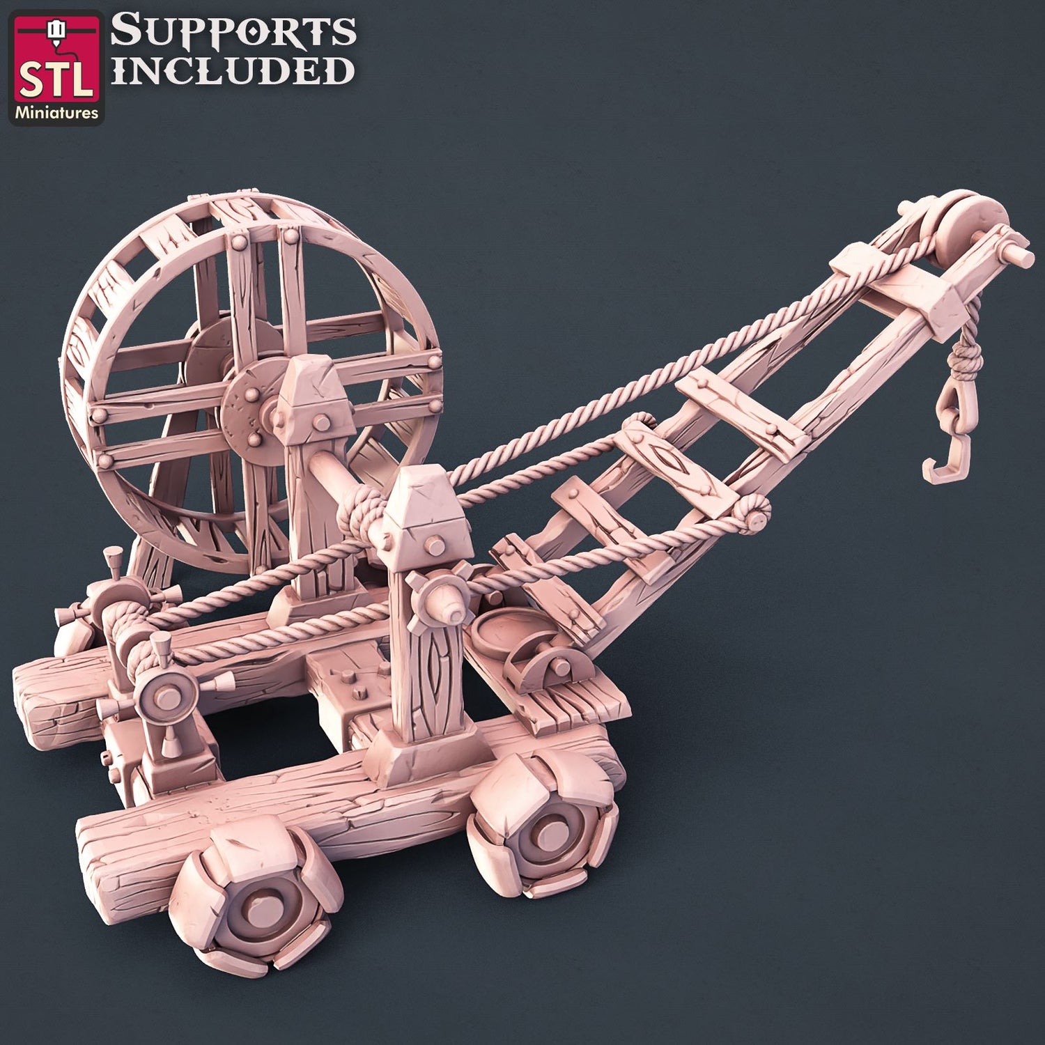 Stone Carver Set Printable 3D Model STLMiniatures