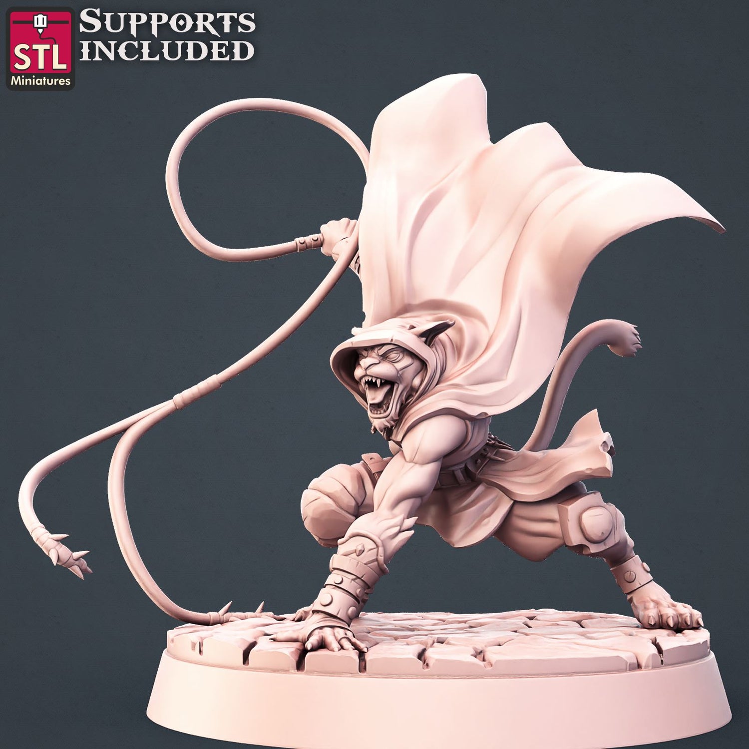 Tabaxi Assassins A Printable 3D Model STLMiniatures