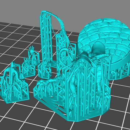 Tabaxi Assassins B Printable 3D Model STLMiniatures