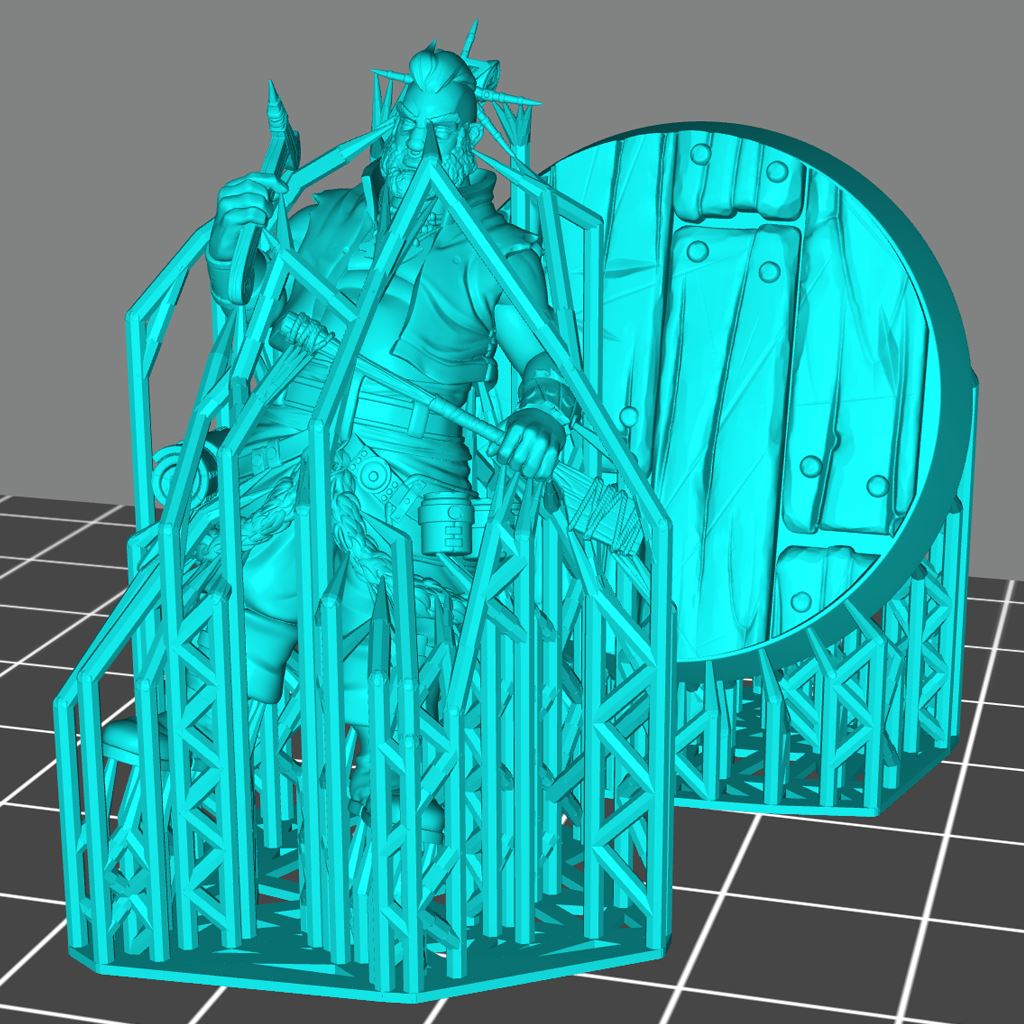 Tattoo Artist Printable 3D Model STLMiniatures