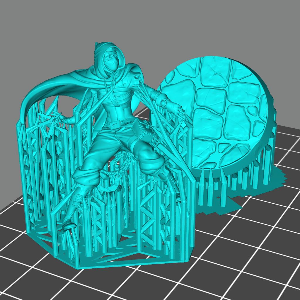 Thief Set Printable 3D Model STLMiniatures
