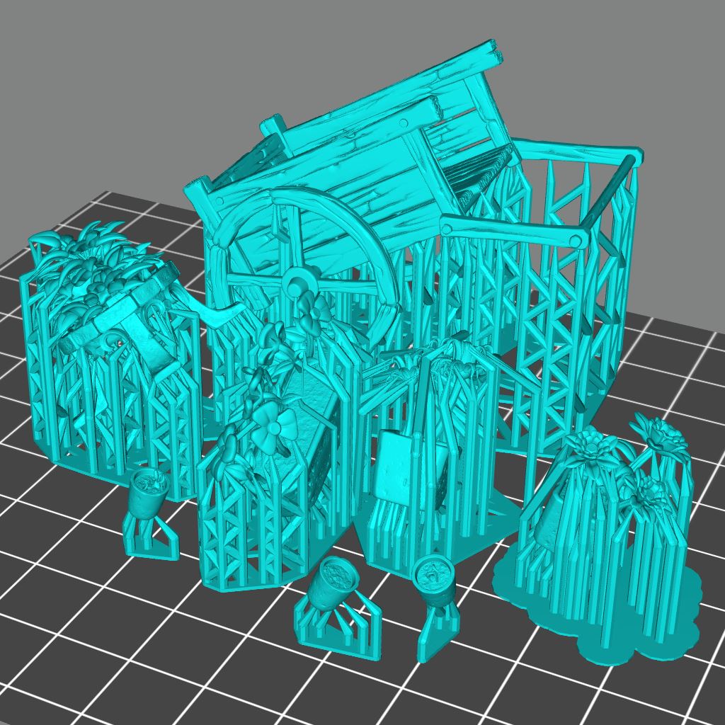 TownFolks Set Vol 1 Scale Models STLMiniatures