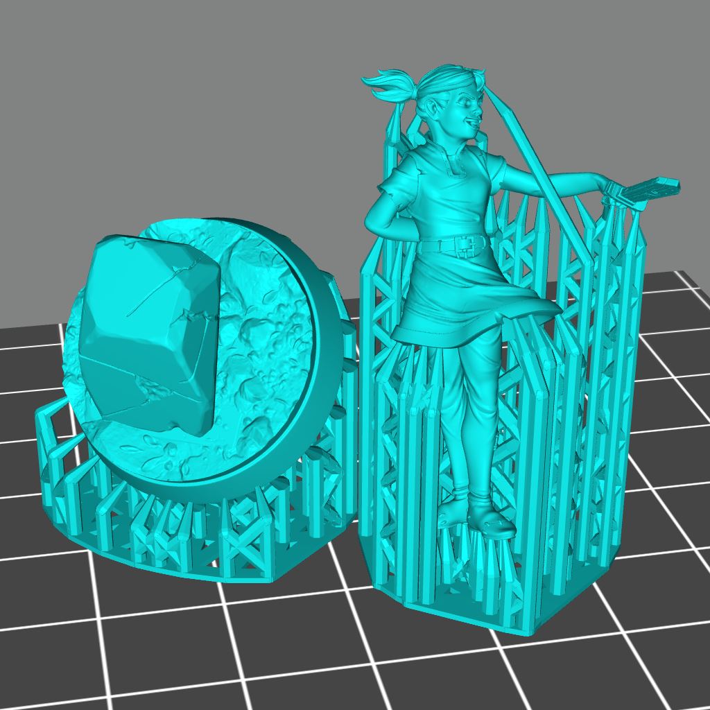 TownFolks Set Vol 1 Scale Models STLMiniatures