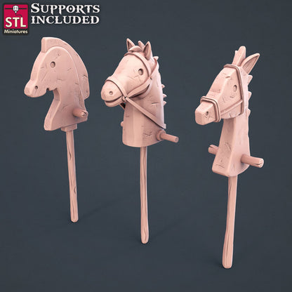 Townsfolks Horse Toys Scale Models STLMiniatures