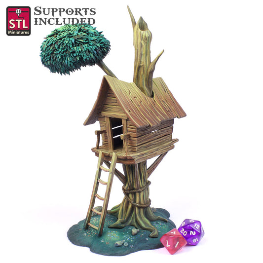 Townsfolk TreeHouse Scale Models STLMiniatures