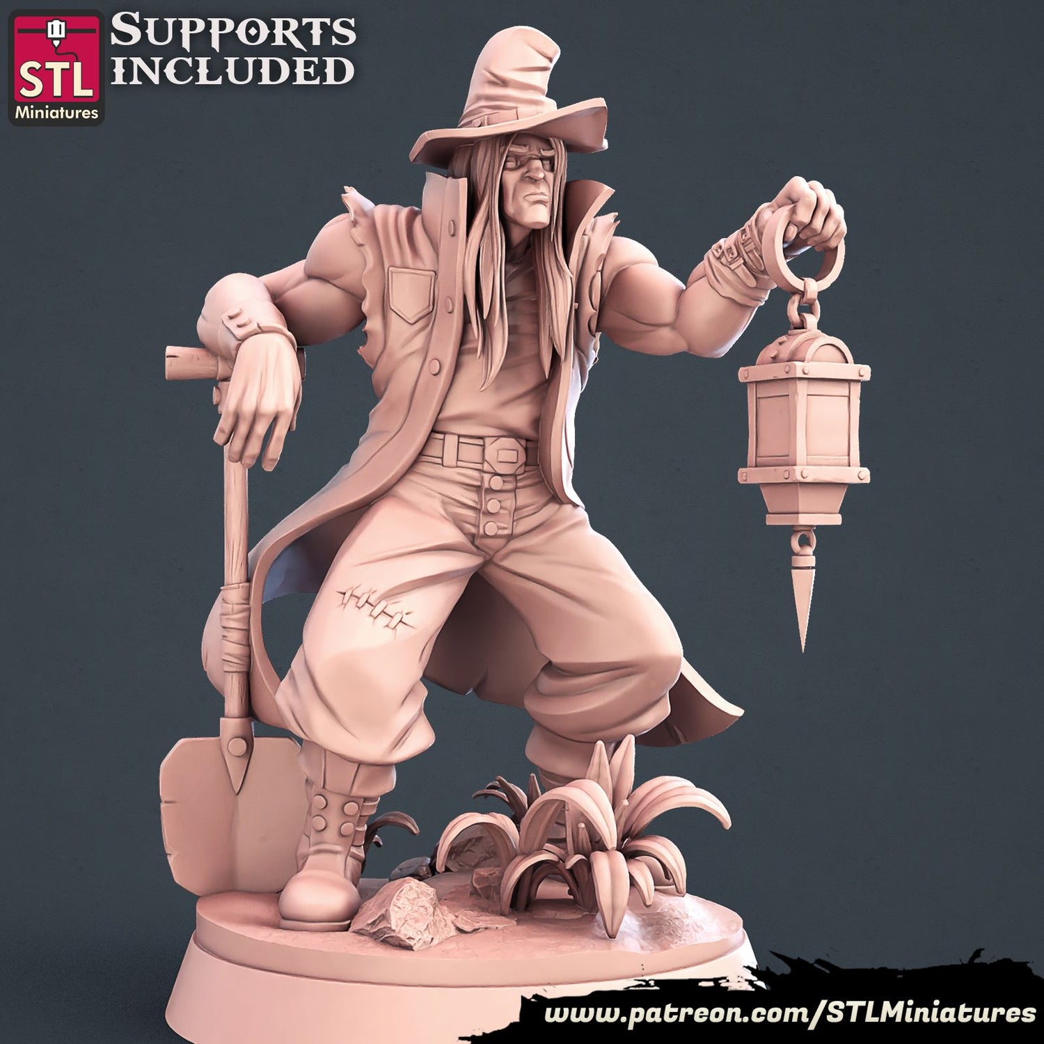 Undertaker Set Printable 3D Model STLMiniatures