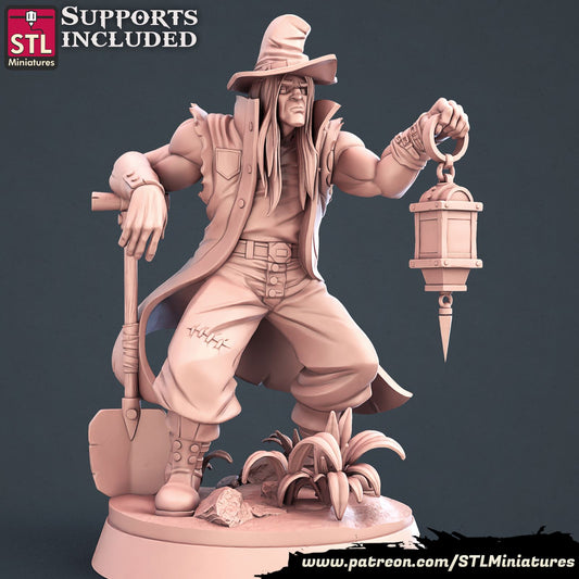 Undertaker Printable 3D Model STLMiniatures