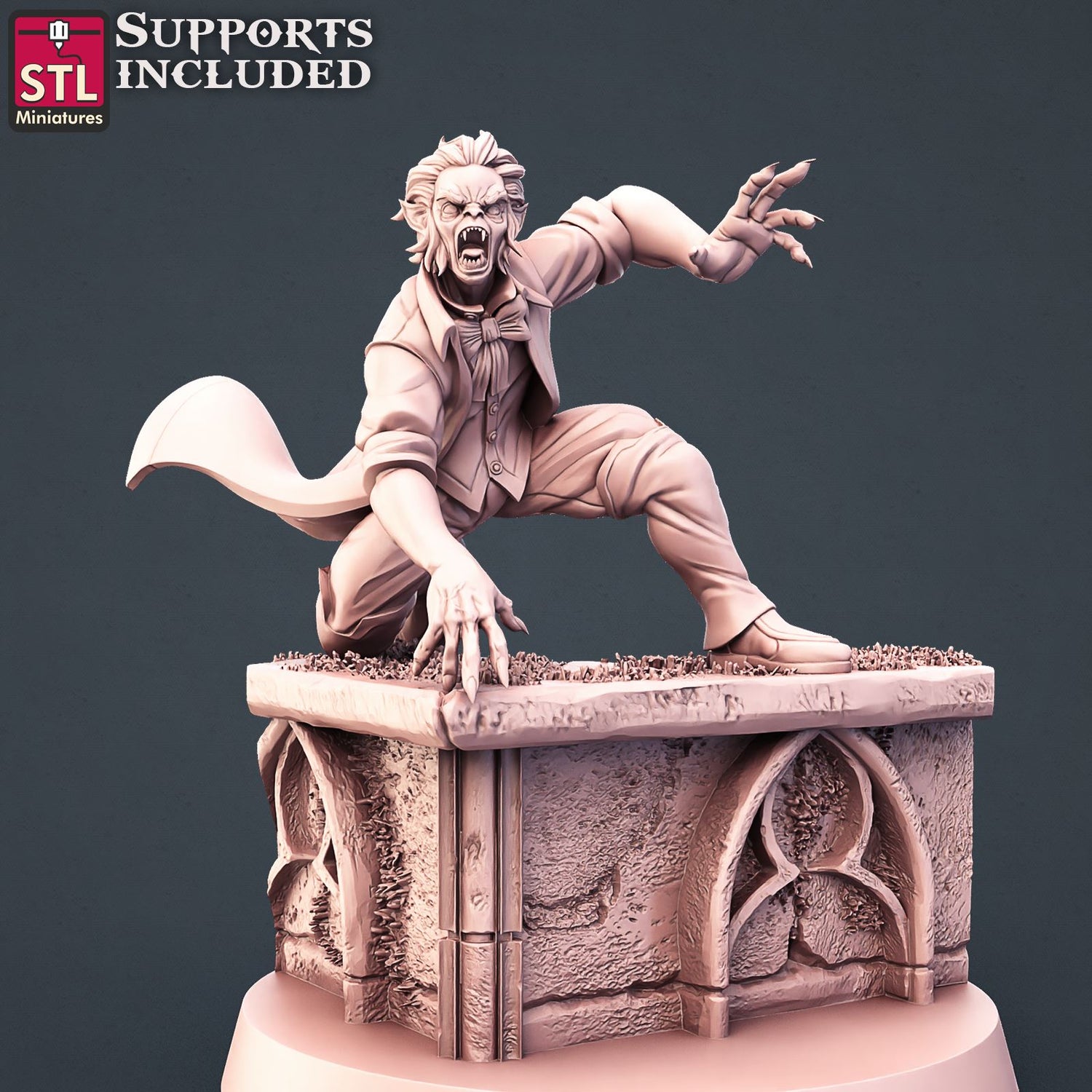 Vampire Set Printable 3D Model STLMiniatures