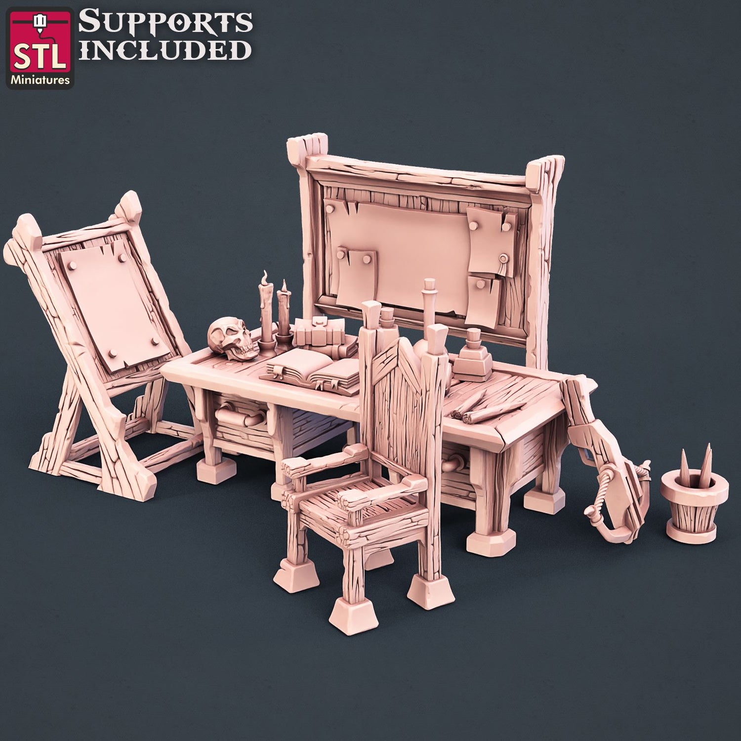 Vampire Hunters Set Printable 3D Model STLMiniatures
