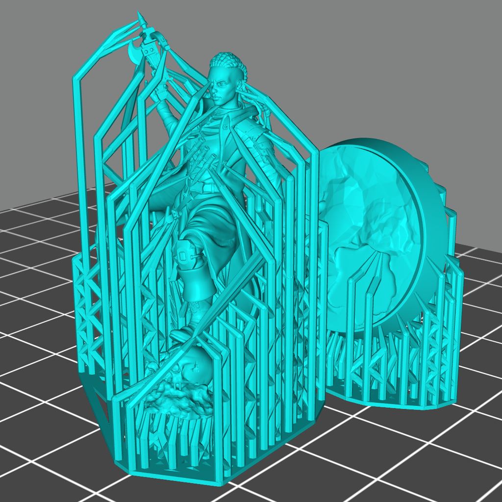 Vampire Hunters Female Printable 3D Model STLMiniatures
