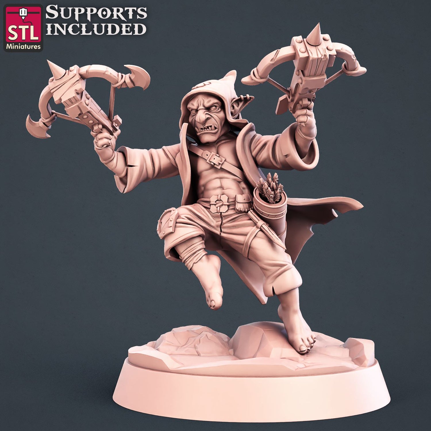 Vampire Hunters Goblin Printable 3D Model STLMiniatures