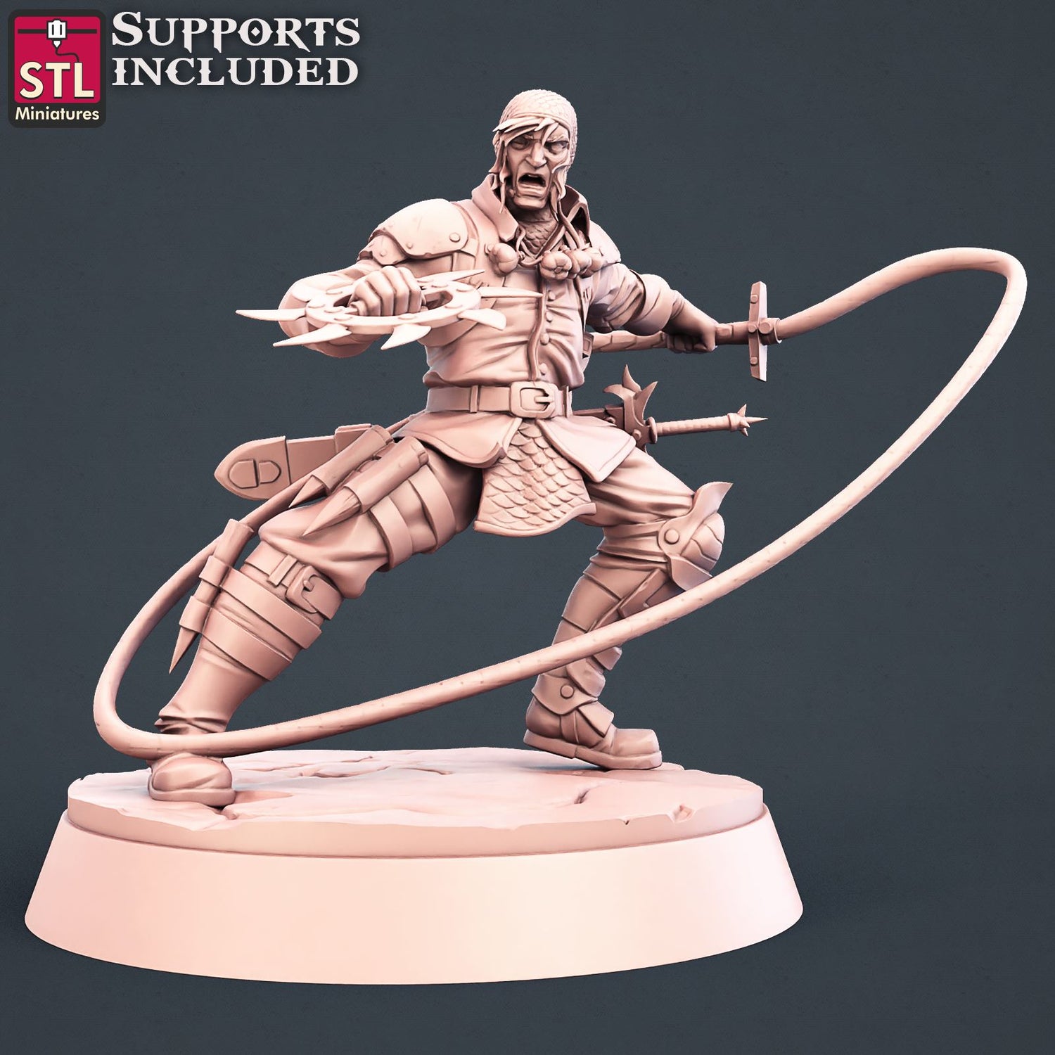 Vampire Hunters Set Printable 3D Model STLMiniatures