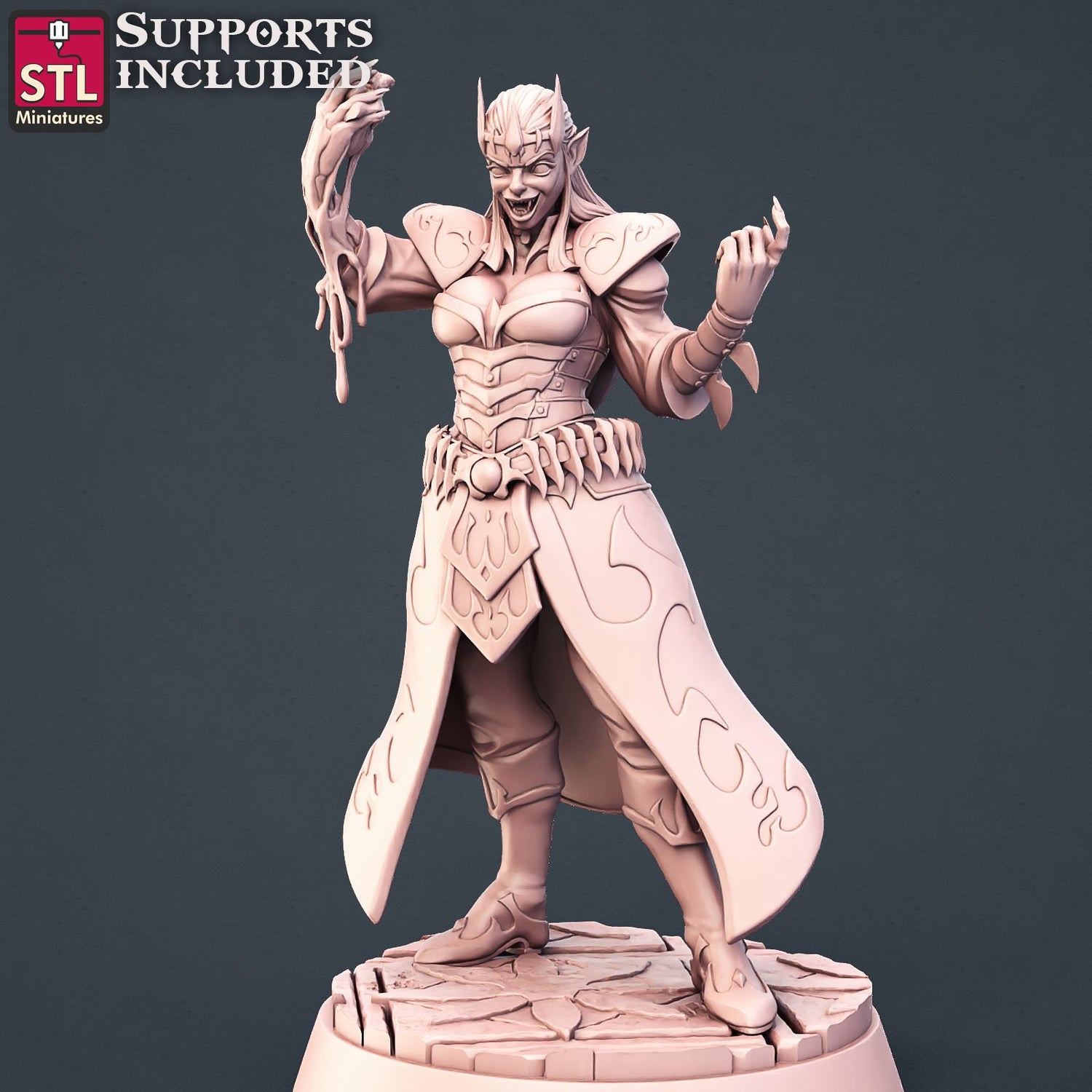 Vampire Set Printable 3D Model STLMiniatures