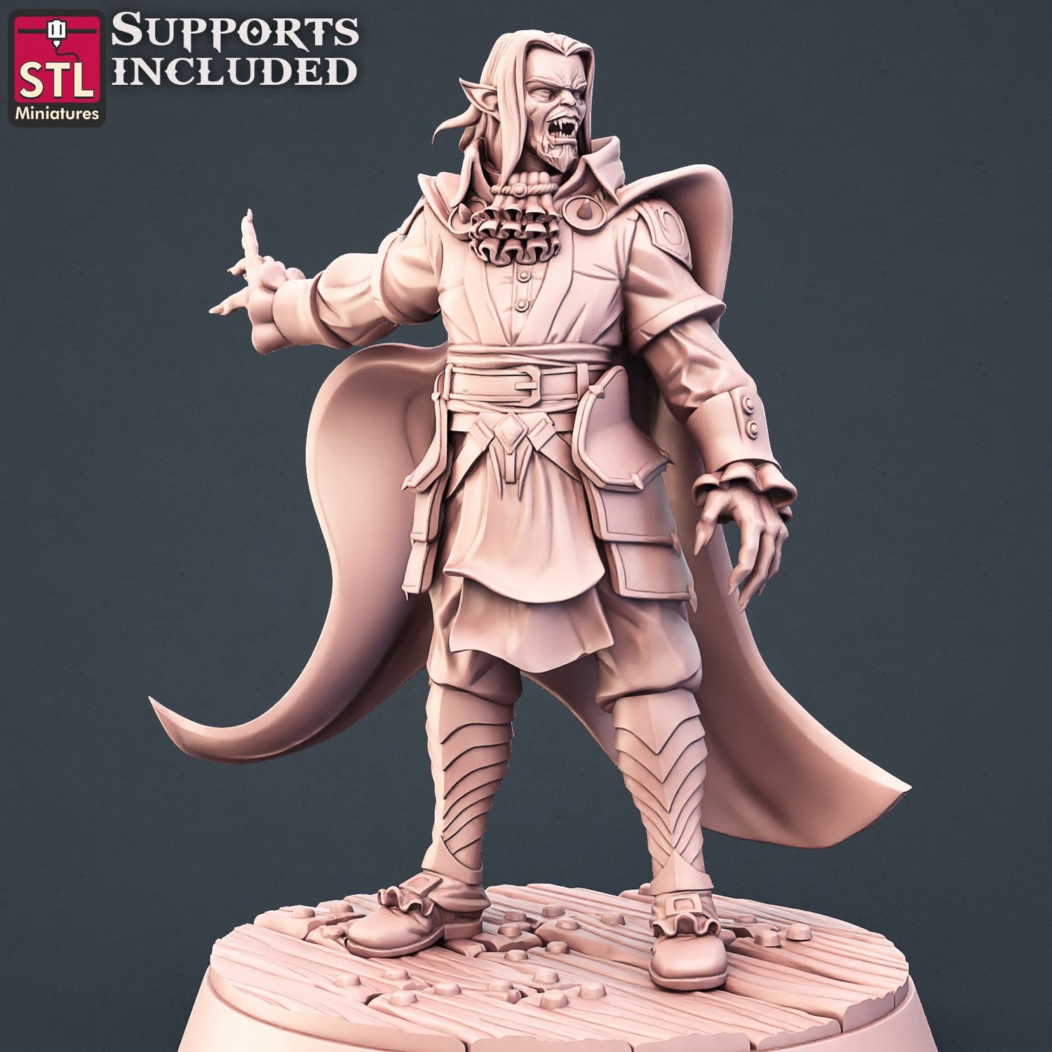 Vampire Set Printable 3D Model STLMiniatures