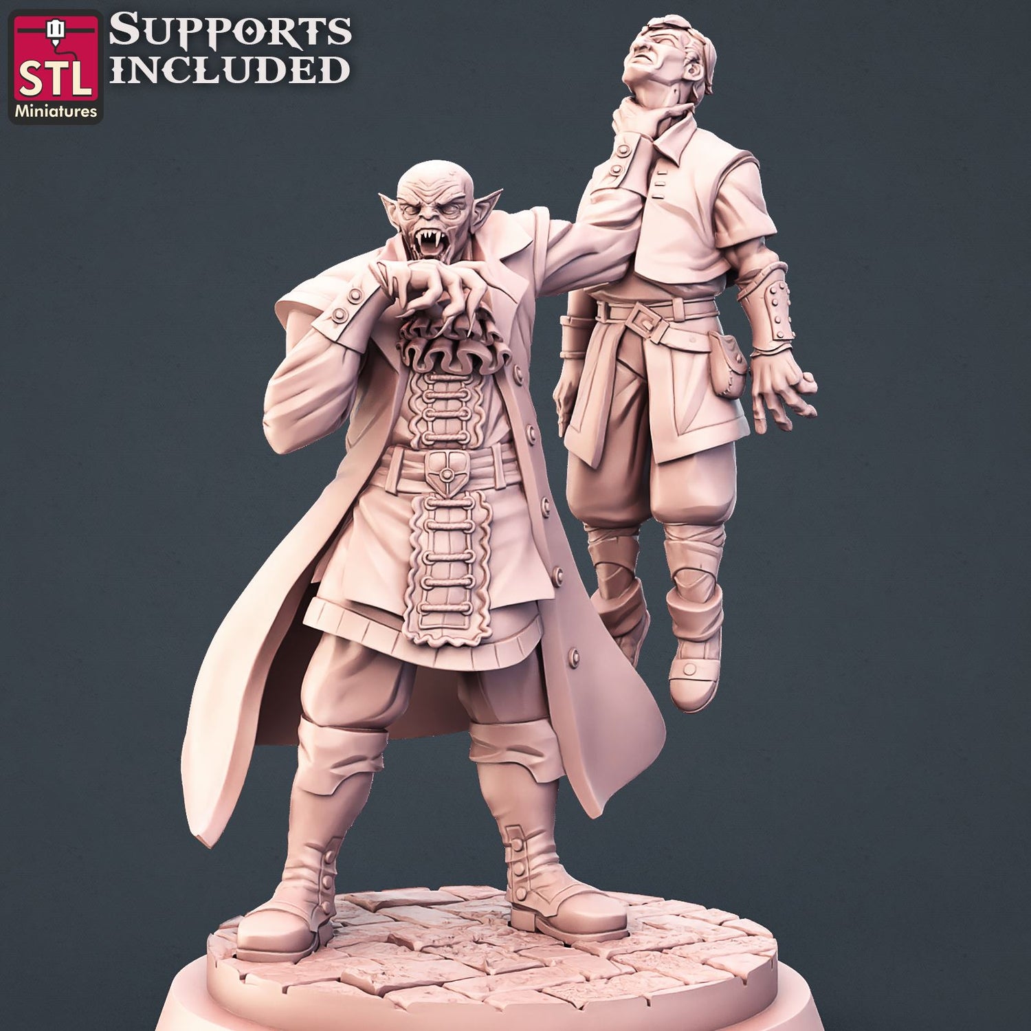 Vampire Set Printable 3D Model STLMiniatures