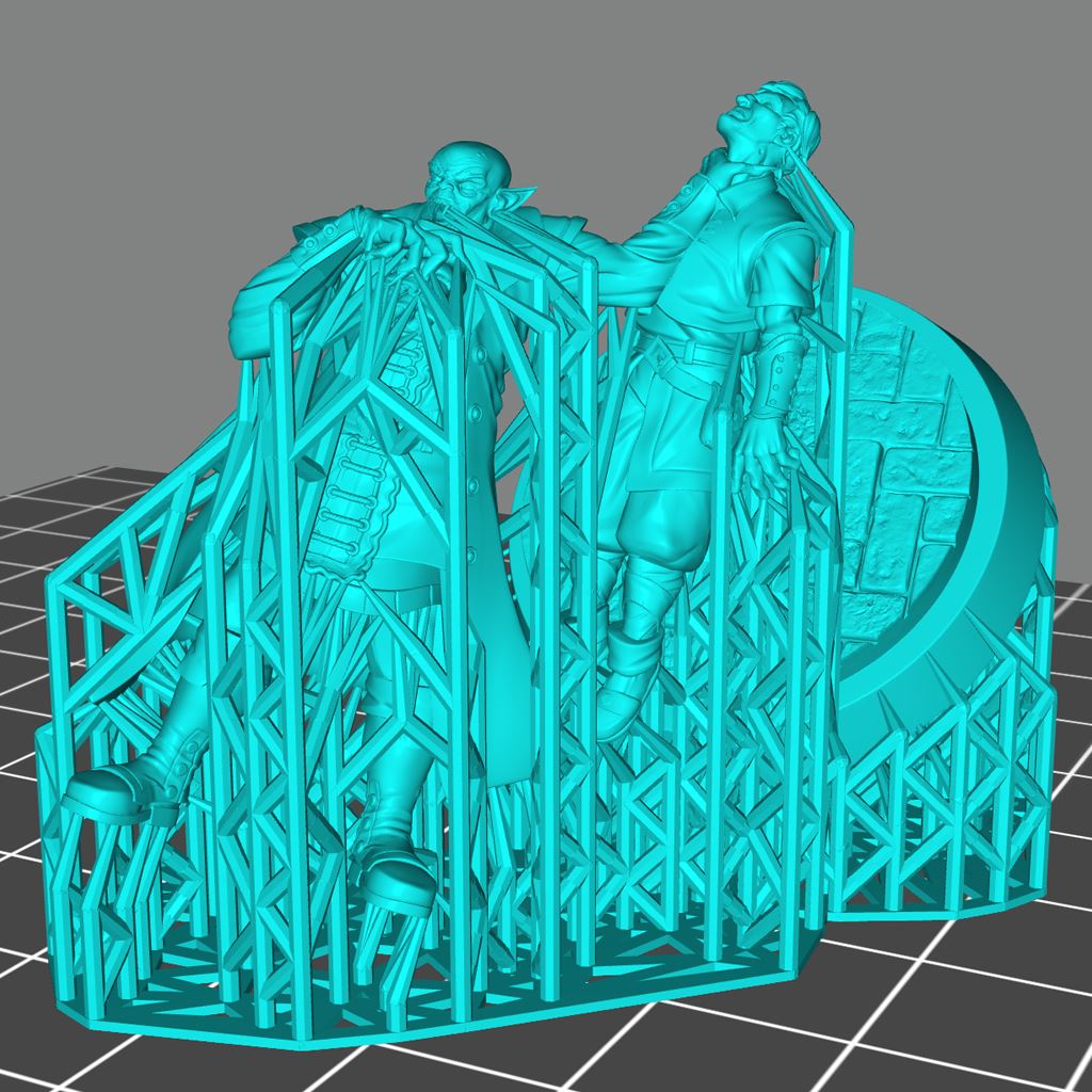 Vampire Set Printable 3D Model STLMiniatures