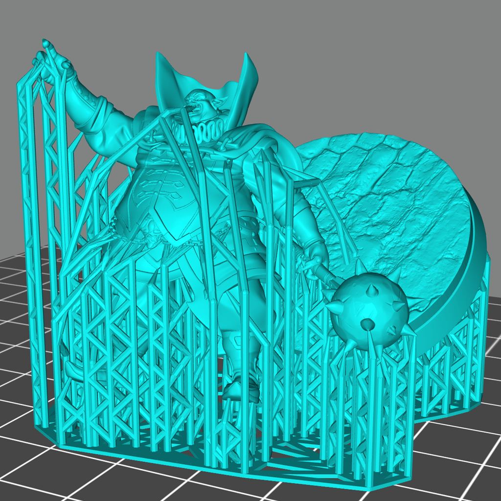 Vampire Lord D Printable 3D Model STLMiniatures