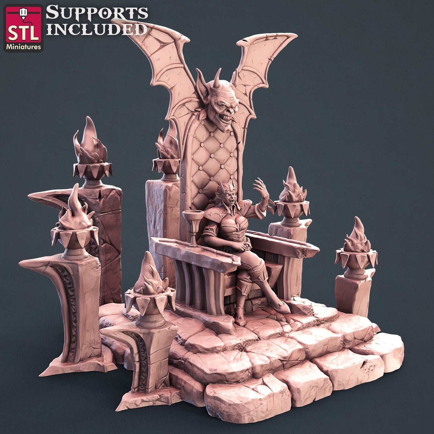 Vampire Set Printable 3D Model STLMiniatures