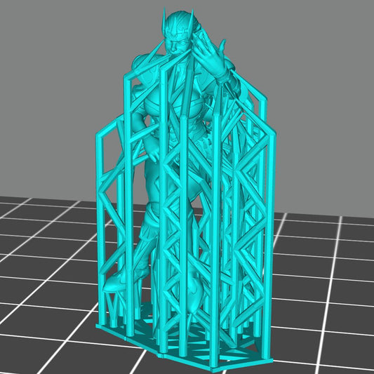 Vampire Lord Sit Printable 3D Model STLMiniatures