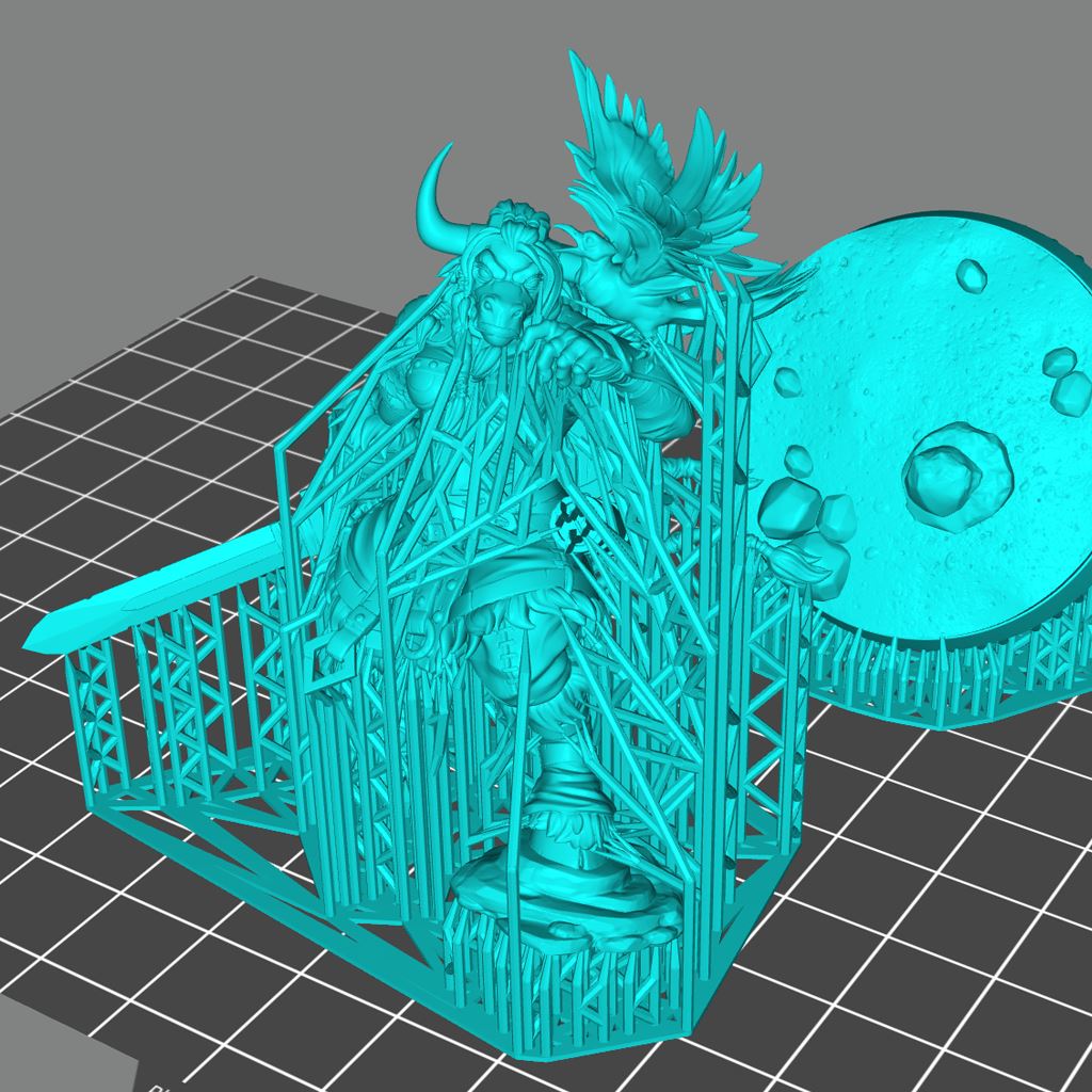 Viking Minotaurs Set Printable 3D Model STLMiniatures